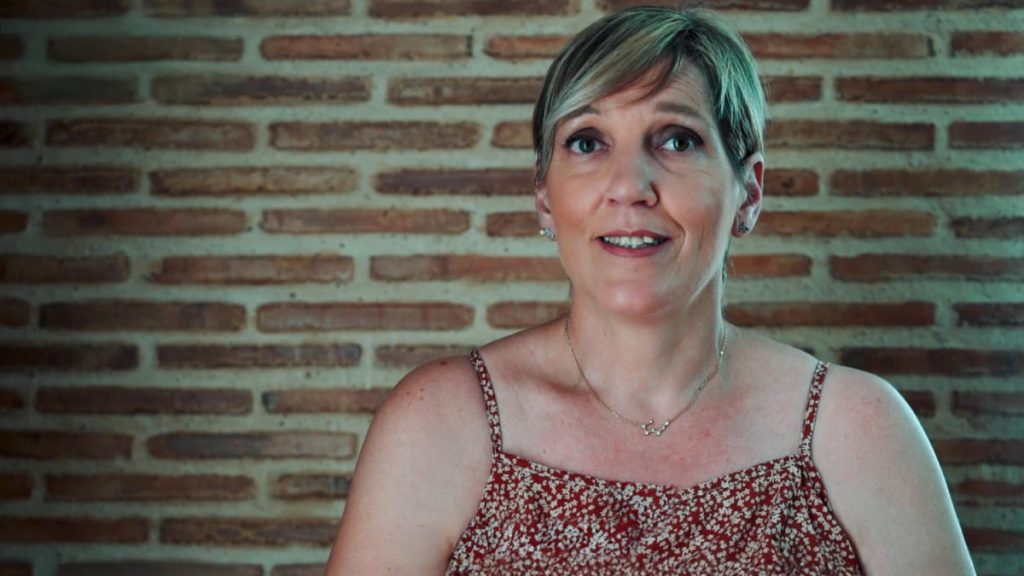 Carmen, esposa de un adicto a la cocaína