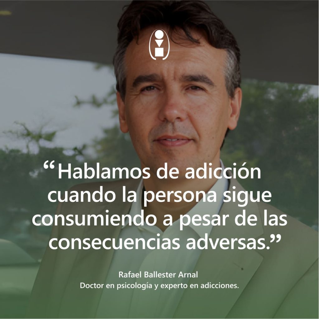 frase Rafael Ballester Arnal adicción