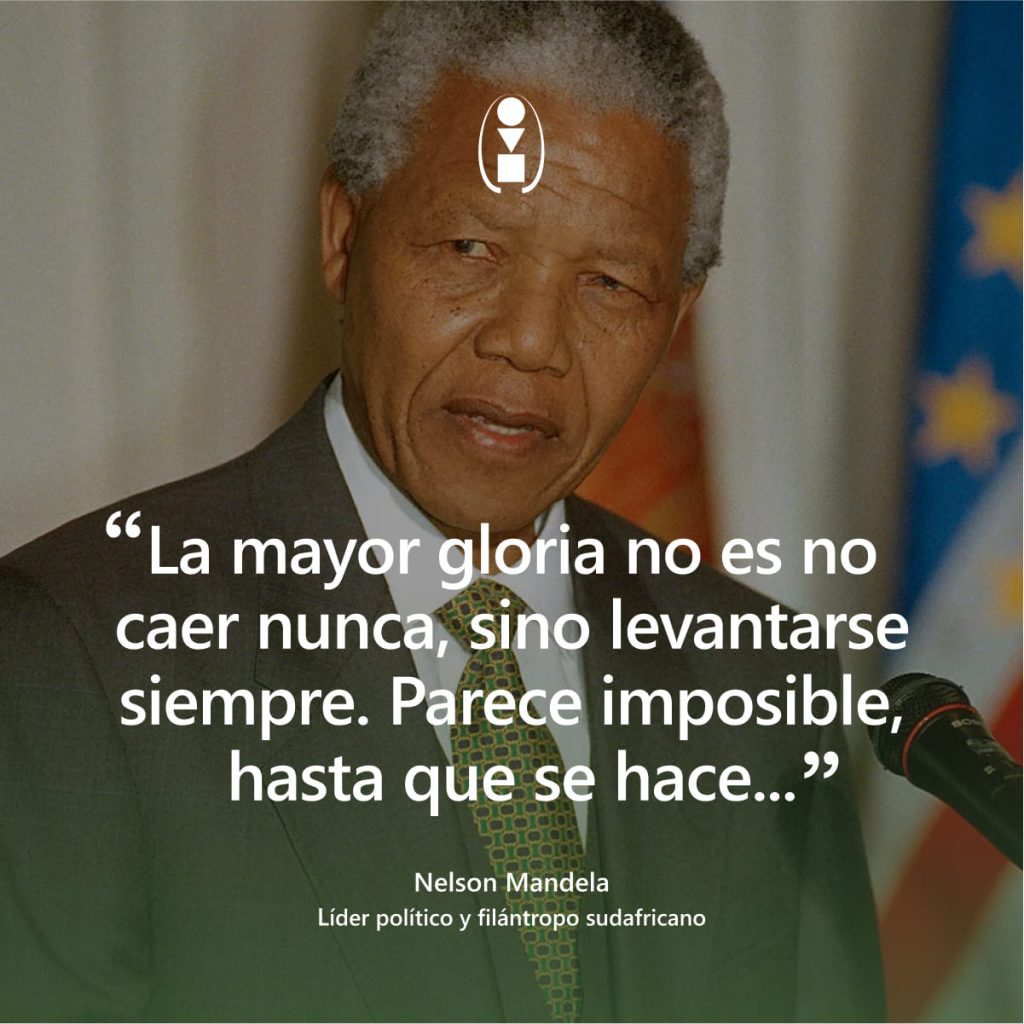 frase Nelson Mandela adicción