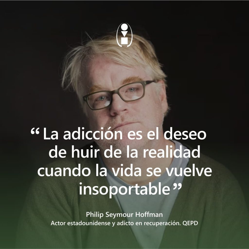 frase Philip Seymour Hoffman adicción