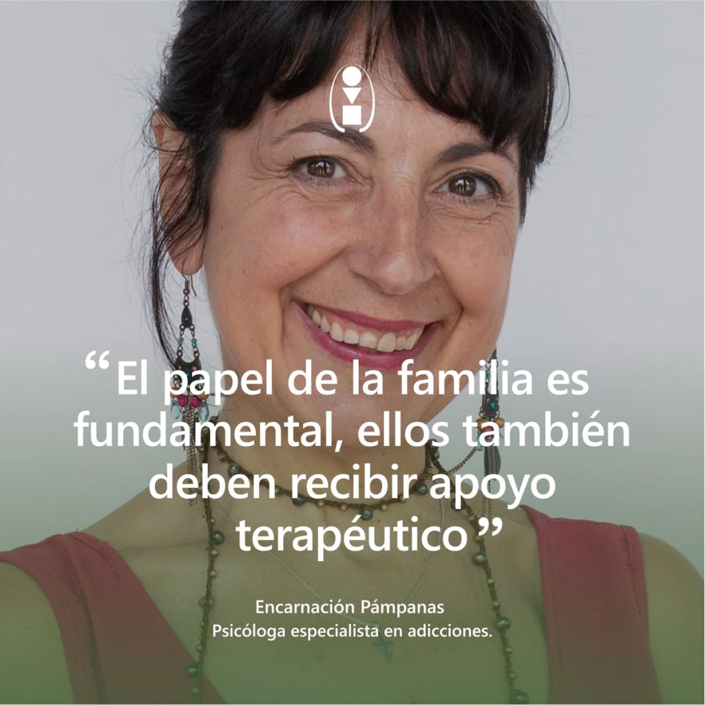 frase Encarnación Pámpanas Porras adicción