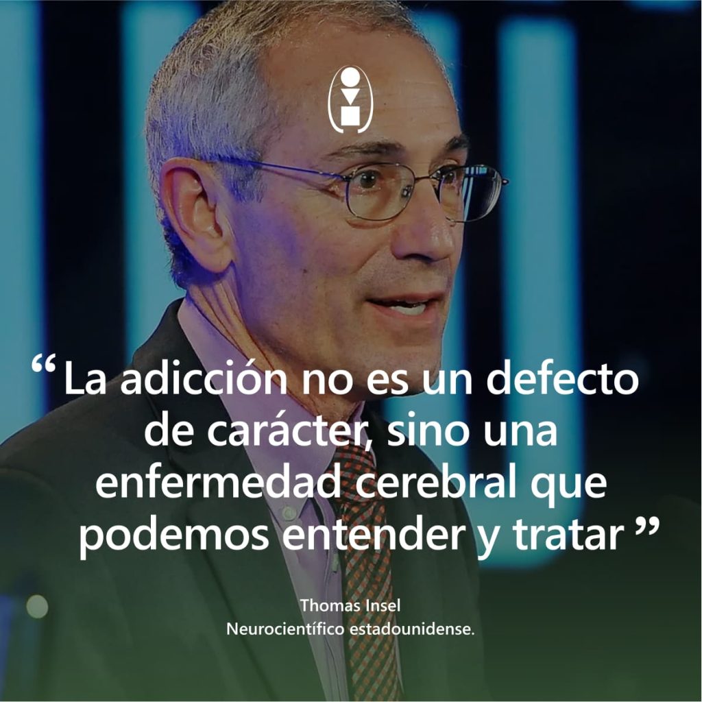 frase Thomas Insel adicción