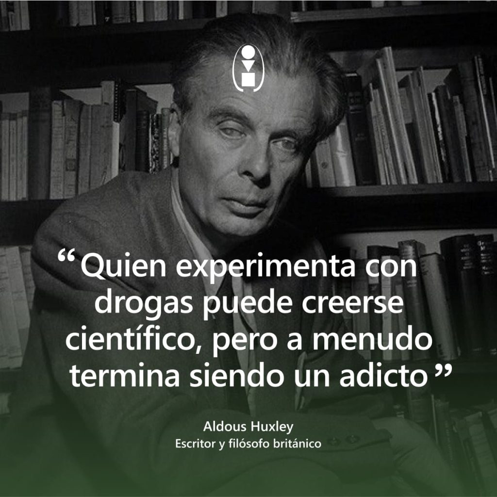 frase Aldous Huxley adicción