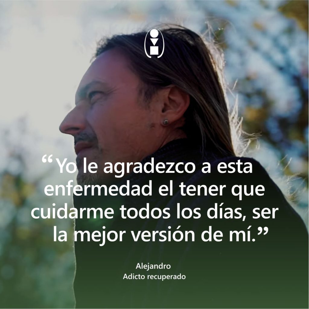 frase Alejandro adicto recuperado adicción