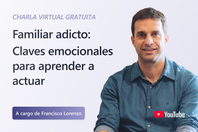 Webinar charla online en vivo sobre adicciones