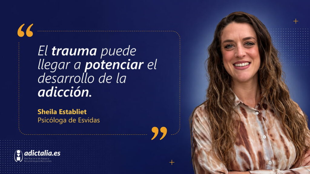 El trauma potencia la adicción